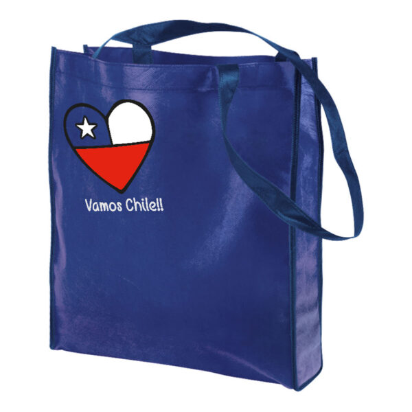 Bolsa TNT Vamos Chile, vista 2 - Bolsas de TNT | MerchLAB