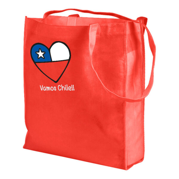 Bolsa TNT Vamos Chile, detalle - Bolsas de TNT | MerchLAB