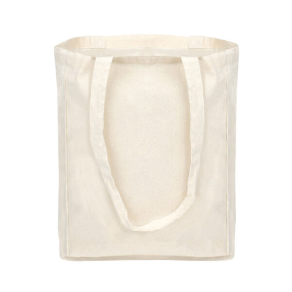 Bolsa de PolyCotton SAVE THE PLANET 30 x 40 X 10 cm, vista 2 - Bolsas de Algodón | MerchLAB