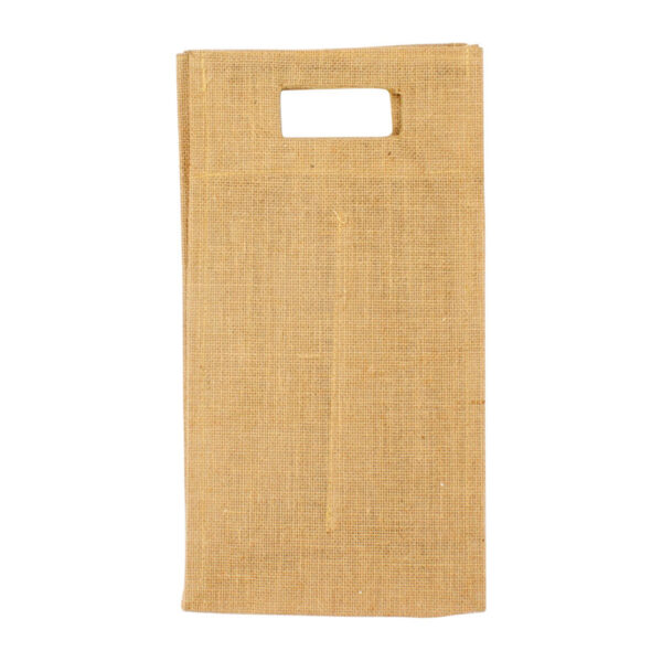 Bolsa de Yute 2 Botellas de Vino, detalle - Bolsas de Yute | MerchLAB