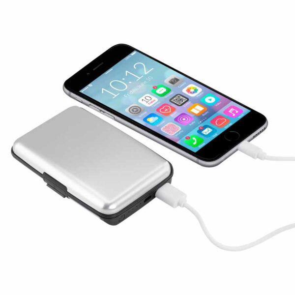 Porta-Tarjetas Anti-Clonación Power Bank, vista 2 - Power Banks | MerchLAB