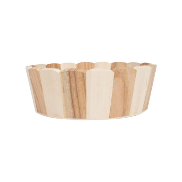 Canasto redondo de Madera - Artículos para el Hogar | MerchLAB