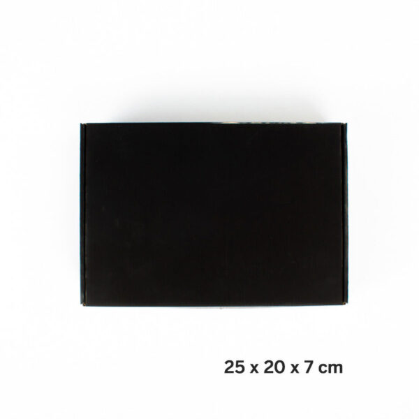 Caja autoarmable 25x20x7 cm, detalle - Packaging | MerchLAB