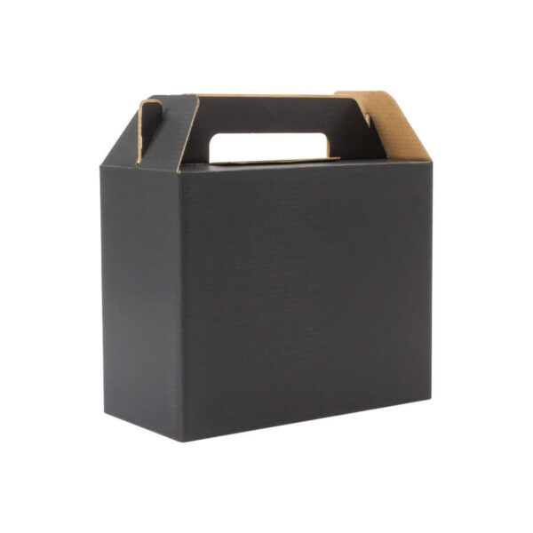 Caja autoarmable con asas, 25x20x12 cm - Packaging | MerchLAB