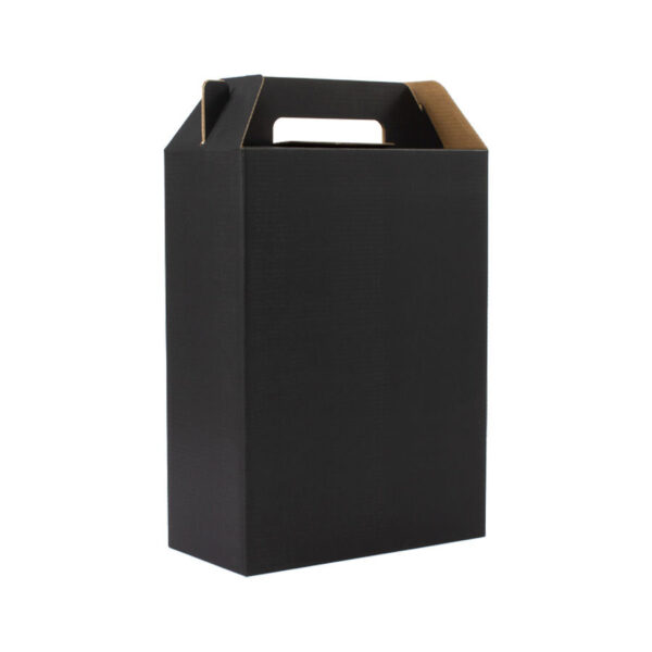 Caja autoarmable con asas, 26x35x13 cm - Packaging | MerchLAB
