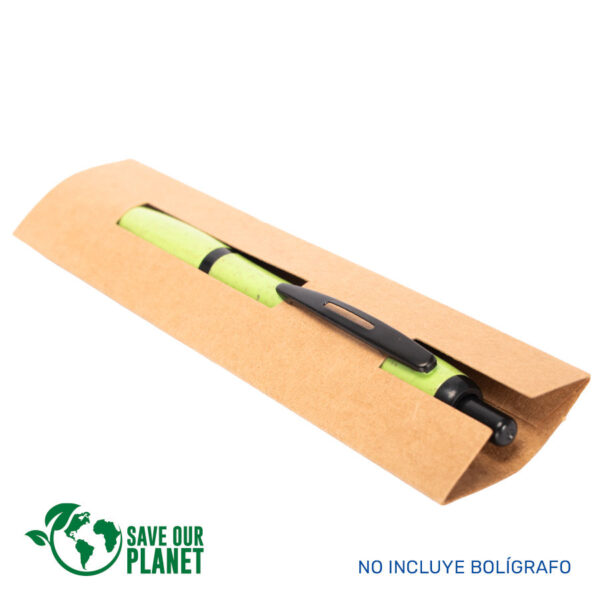 Estuche Porta-Lápiz o Bolígrafo, en cartón reciclado. - Estuches | MerchLAB