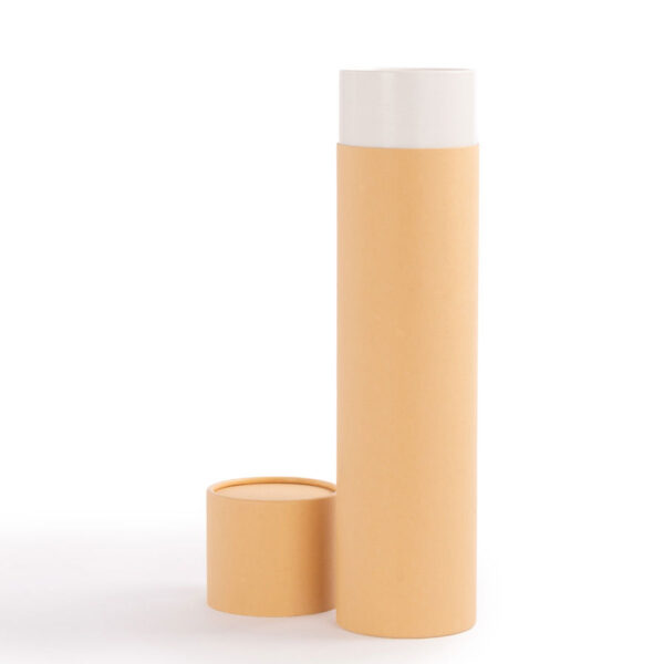 Caja tubular grande de cartón con tapa, para regalos. 2L - Packaging | MerchLAB