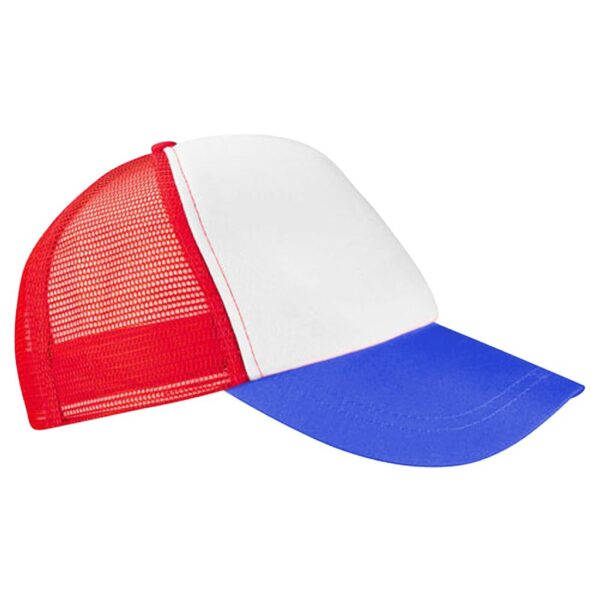 Gorro Jockey Poliéster Esponja Malla Sublimable GR30, vista 2 - Jockeys | MerchLAB