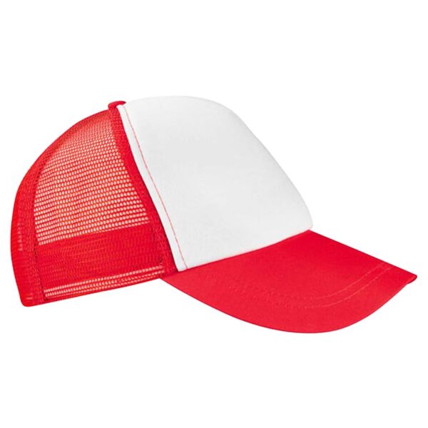 Gorro Jockey Poliéster Esponja Malla Sublimable GR30 7 Gorro Jockey Poliéster Esponja Malla Sublimable GR30, foto 7 - Jockeys | MerchLAB