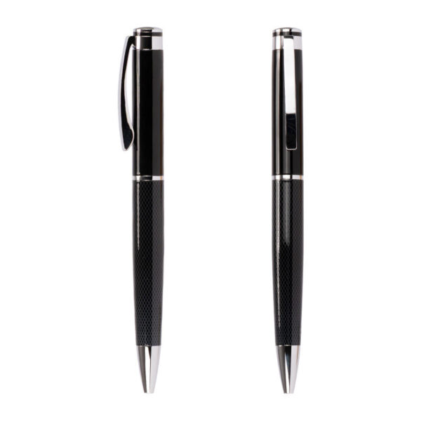Bolígrafo ejecutivo "DARK" en estuche rígido negro. - Lápices Personalizados | MerchLAB