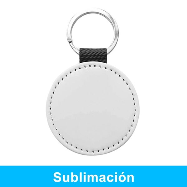 Llavero Sublimable Símil Cuero K15 - Imagen 7