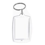 Llavero Plástico Transparente para Foto K76