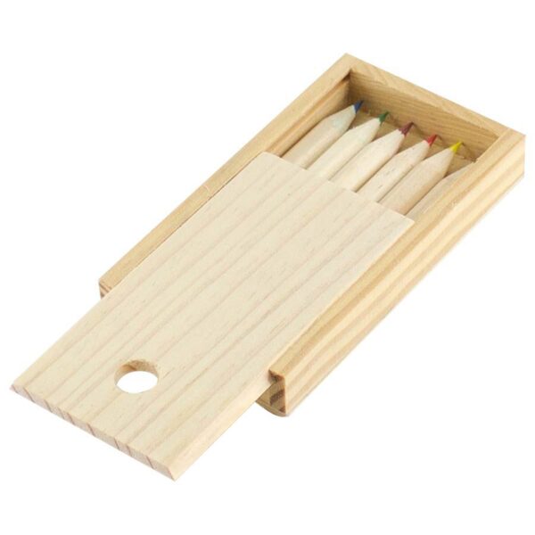 Set Lápices Colores Madera - Lápices Personalizados | MerchLAB