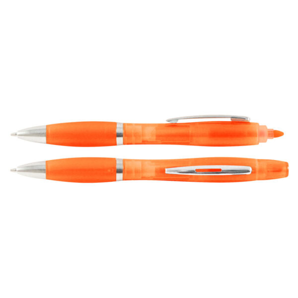 Bolígrafo con Destacador Wind Color, detalle - Lápices Personalizados | MerchLAB