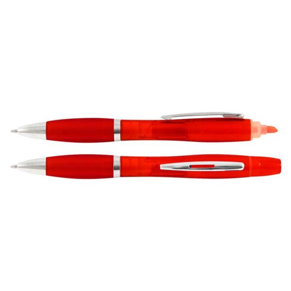 Bolígrafo con Destacador Wind Color, vista 2 - Lápices Personalizados | MerchLAB