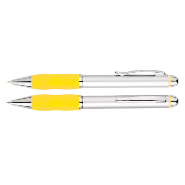 Bolígrafo Plástico Qasar Silver, foto 4 - Bolígrafos de Plástico | MerchLAB