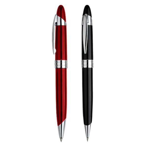 Bolígrafo Metálico Black Pearl, detalle - Bolígrafos Metálicos | MerchLAB