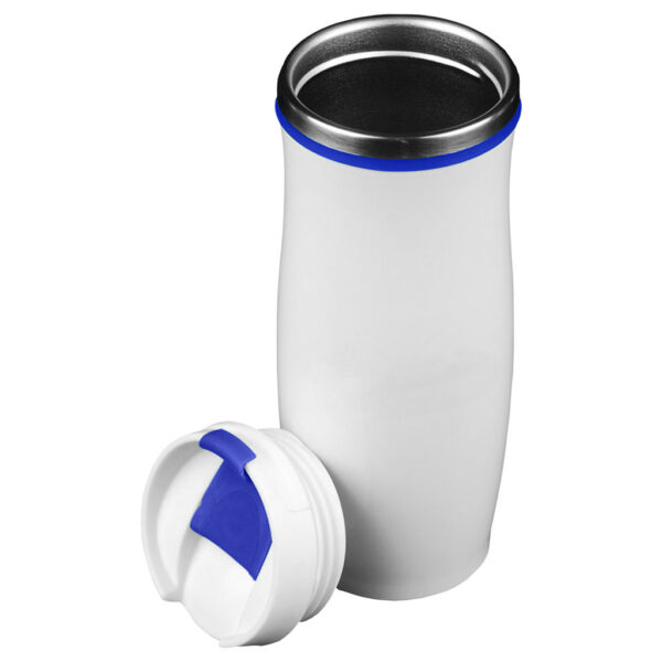 Mug Térmico Acero inoxidable Blanco M17 4 Mug Térmico Acero inoxidable Blanco M17, foto 4 - Tazones, Termos y Mugs | MerchLAB