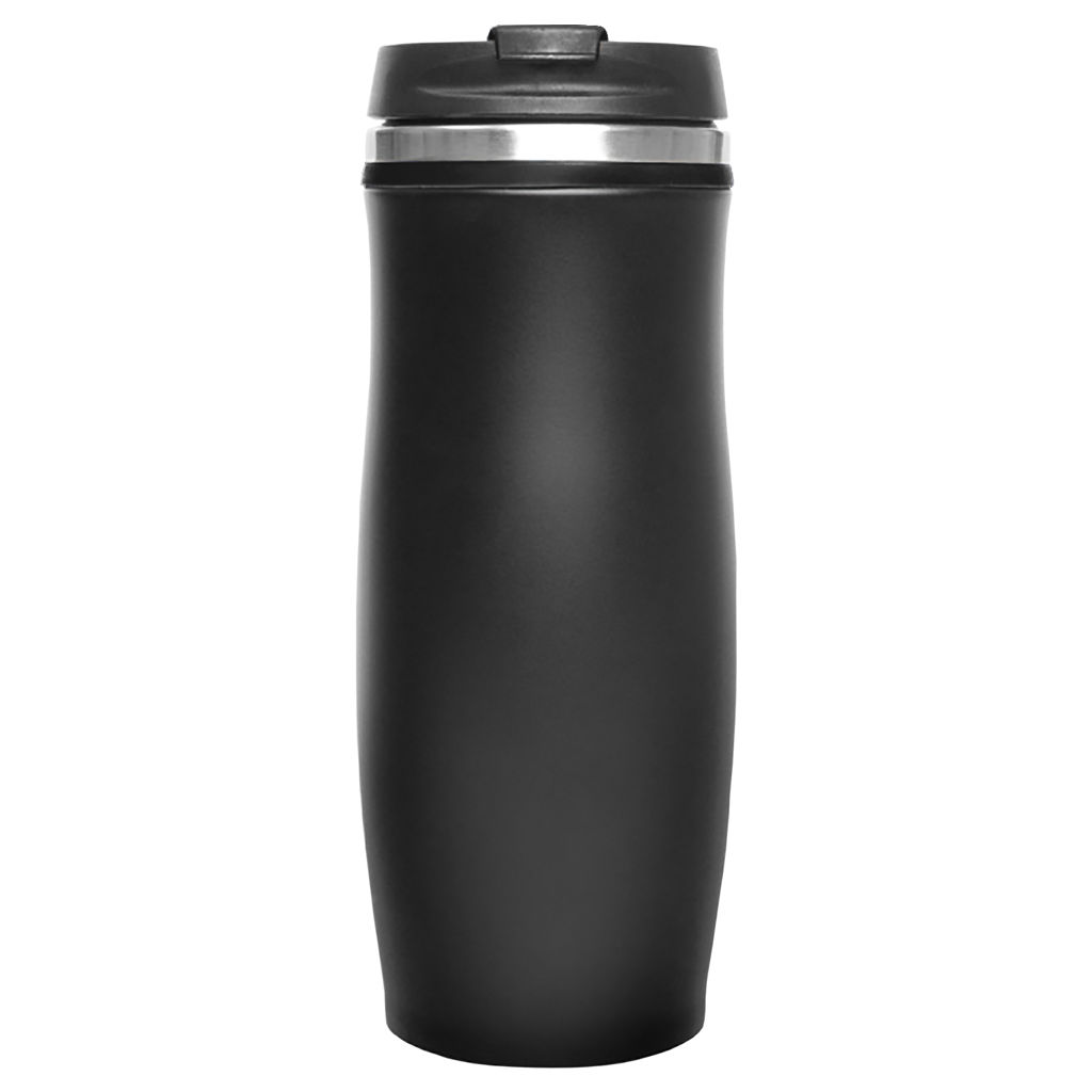 Mug Térmico Acero inoxidable Negro M18 2 Mug Térmico Acero inoxidable Negro M18, vista 2 - Tazones, Termos y Mugs | MerchLAB