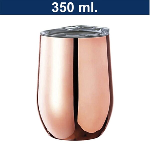 Mug Térmico Acero Inoxidable Encobrizado M199 - Imagen 5