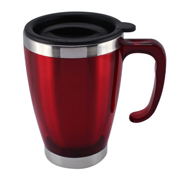 Mug de Acero Inoxidable 400cc, foto 4 - Tazones, Termos y Mugs | MerchLAB