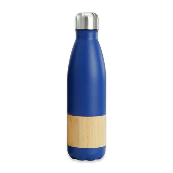 Botella Térmica M201 detalle Bamboo, detalle - Botellas Térmicas | MerchLAB