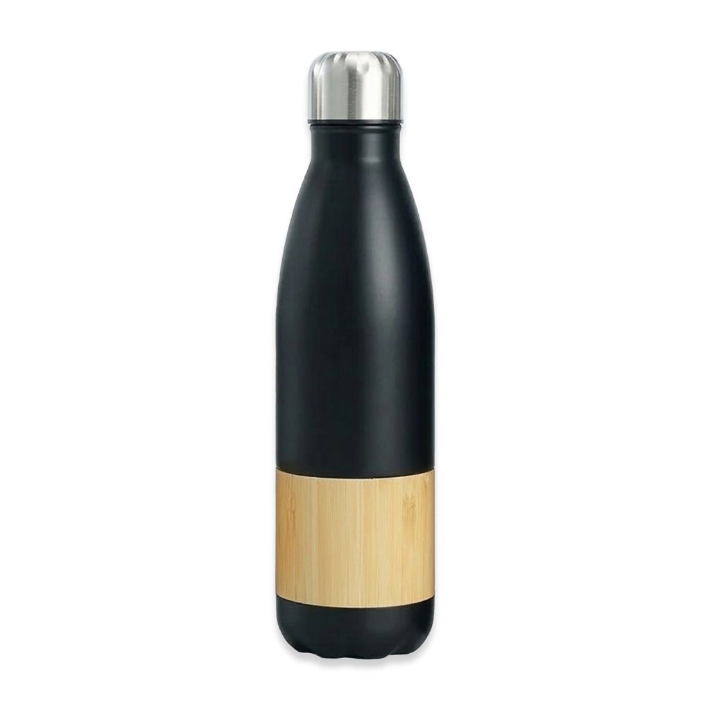 Botella Térmica M201 detalle Bamboo - Imagen 2