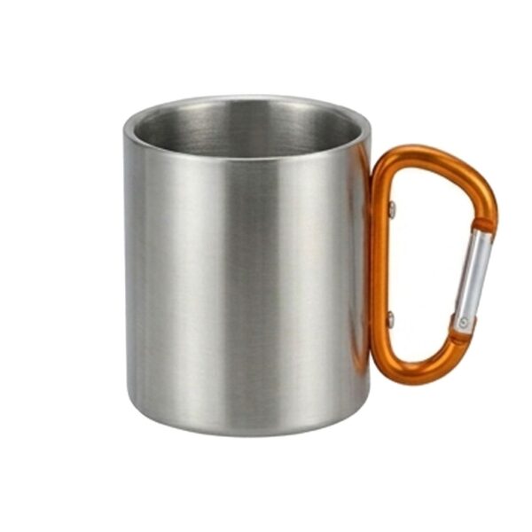 Tazón Acero Inoxidable Asa Mosquetón M203 4 Tazón Acero Inoxidable Asa Mosquetón M203, foto 4 - Tazones, Termos y Mugs | MerchLAB
