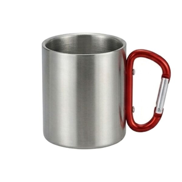 Tazón Acero Inoxidable Asa Mosquetón M203 - Tazones, Termos y Mugs | MerchLAB