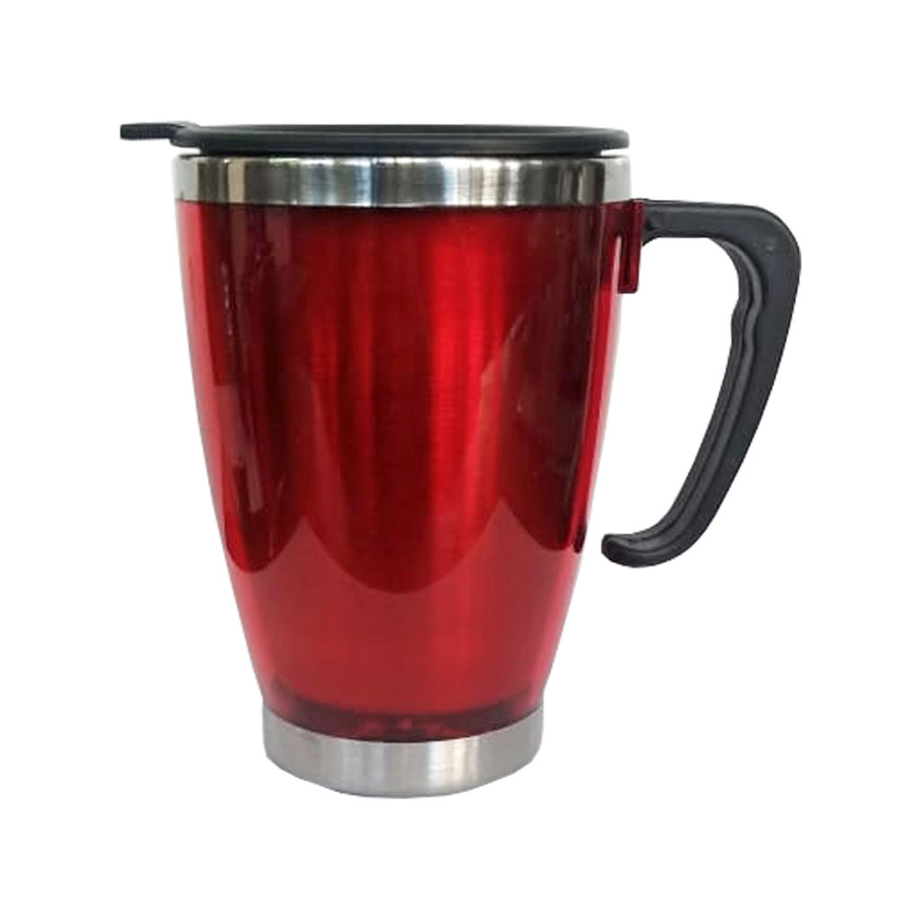 Mug Térmico Cónico Acero Inoxidable PVC M29 2 Mug Térmico Cónico Acero Inoxidable PVC M29, vista 2 - Tazones, Termos y Mugs | MerchLAB