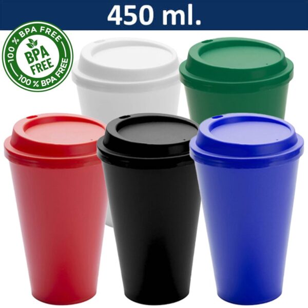 Vaso plástico M30, vista 2 - Vasos | MerchLAB