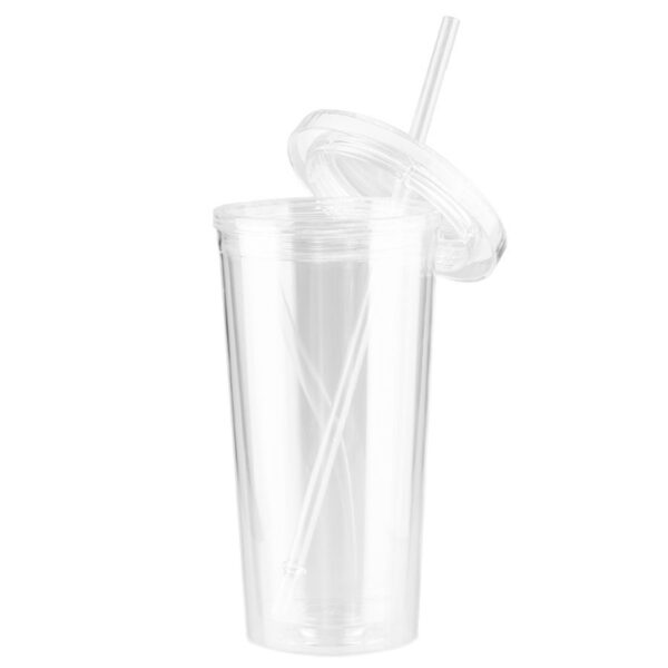 Vaso plástico doble pared aislante 600cc - Vasos | MerchLAB