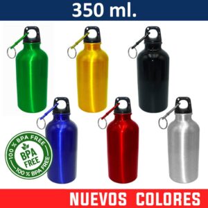 Botella Deportiva Aluminio M52, foto 7 - Botellas de Aluminio | MerchLAB