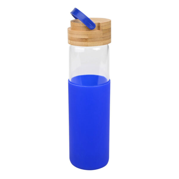 Botella de Vidrio con funda de silicona 600cc - Botellas de Vidrio | MerchLAB