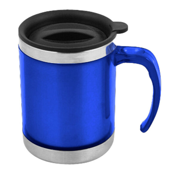 Mug de Acero Inoxidable 400cc, vista 2 - Tazones, Termos y Mugs | MerchLAB