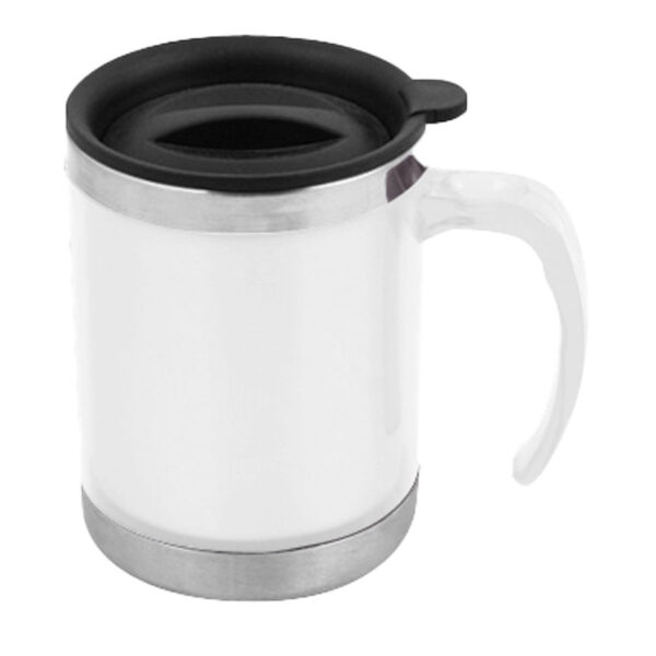 Mug de Acero Inoxidable 400cc - Tazones, Termos y Mugs | MerchLAB