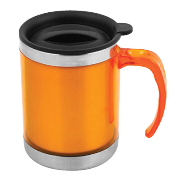 Mug de Acero Inoxidable 400cc 4 Mug de Acero Inoxidable 400cc, foto 4 - Tazones, Termos y Mugs | MerchLAB
