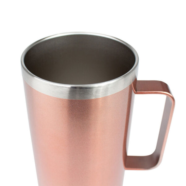 Mug metálico Encobrizado 700cc, detalle - Tazones, Termos y Mugs | MerchLAB