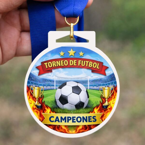 Medalla Acrílico Sublimable Blanco MD 151 4 Medalla Acrílico Sublimable Blanco MD 151, foto 4 - Medallas | MerchLAB
