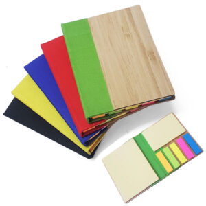 Memo Set Ecológico de Bamboo N8, vista 2 - Oficina y Escritorio | MerchLAB