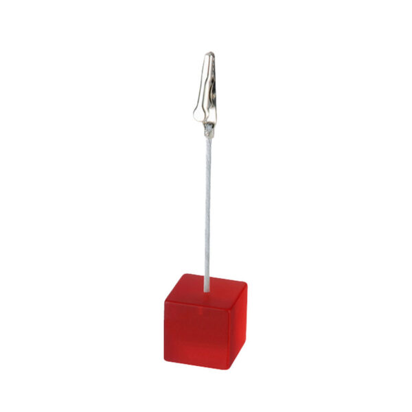 Memo-Clip Base Cubo, vista 2 - Oficina y Escritorio | MerchLAB