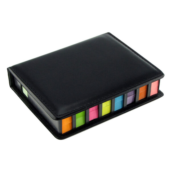 Set de Notas Adhesivas de PU Negro - Oficina y Escritorio | MerchLAB