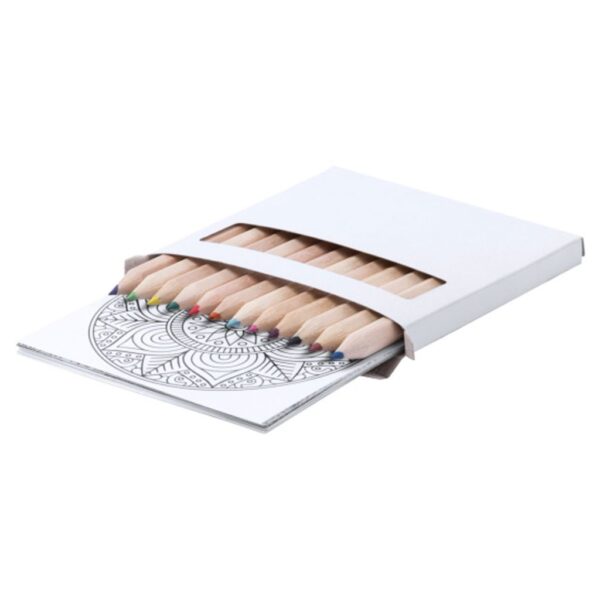 Set Lápices de colores con láminas para colorear N200 - Imagen 7