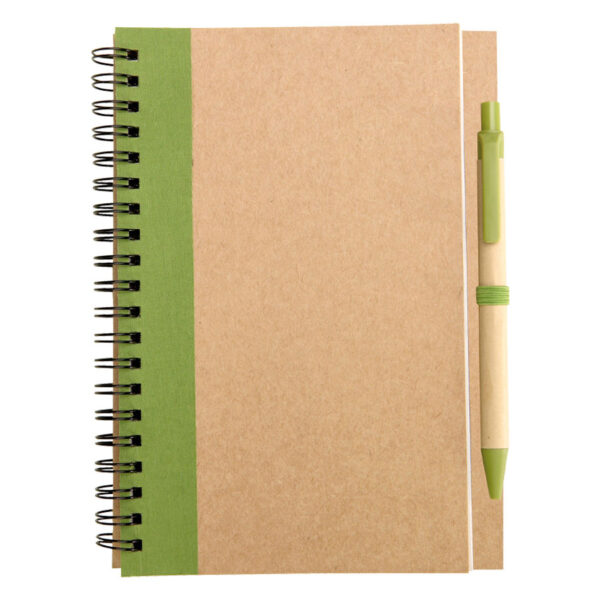 Cuaderno Ecológico, detalle - Cuadernos Corporativos | MerchLAB