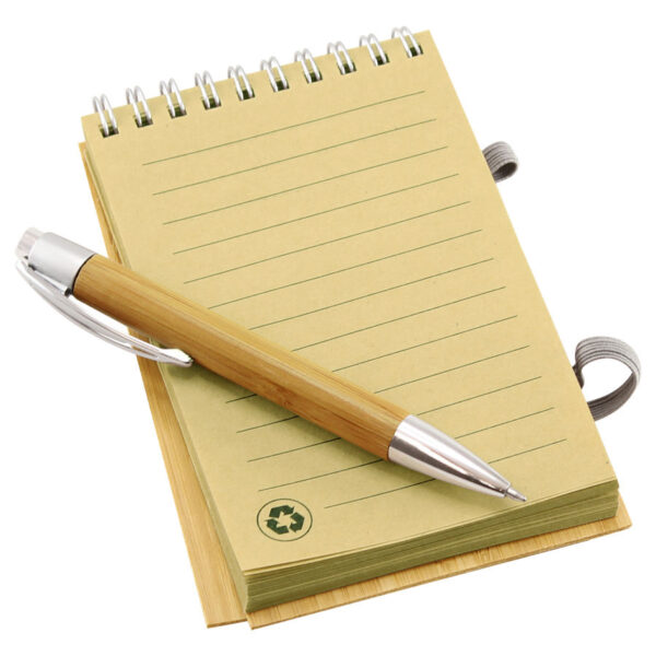 Libreta de Bamboo - Libretas Corporativas | MerchLAB