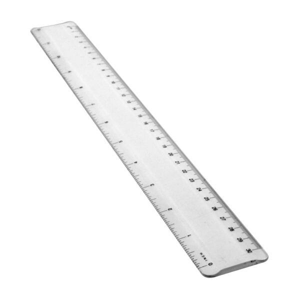Regla Acrílica 30cm - Oficina y Escritorio | MerchLAB