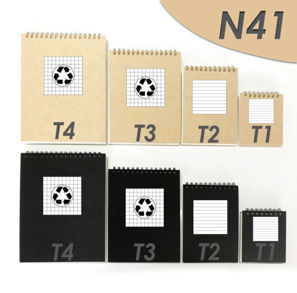 Libreta Ecológica N41, vista 2 - Libretas Corporativas | MerchLAB