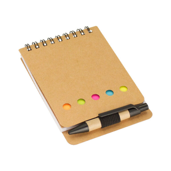Memo Set Ecológico con Bolígrafo, detalle - Bolígrafos Ecológicos | MerchLAB