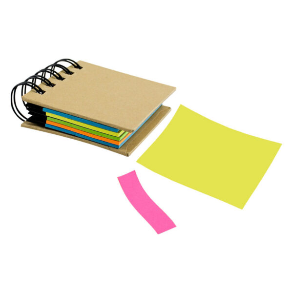 Sticky Set Ecológico con Tapa Dura, detalle - Oficina y Escritorio | MerchLAB