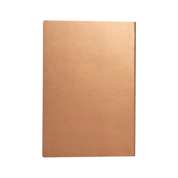Cuaderno encobrizado de PU eco-cuero - Cuadernos Corporativos | MerchLAB